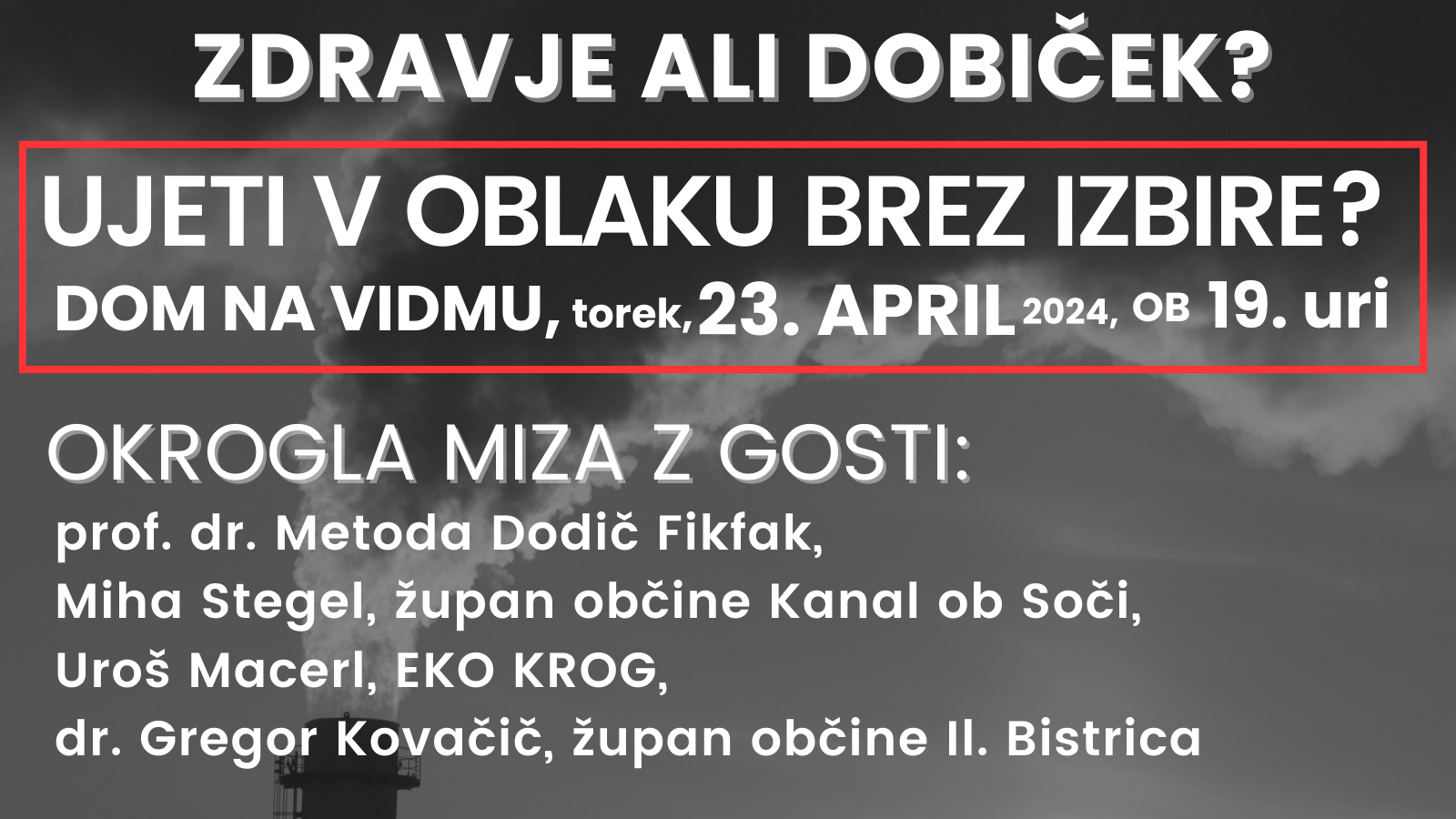 Okrogla miza Zdravje ali dobiček